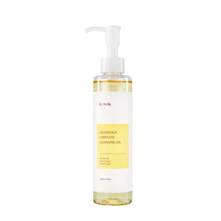 IUNIK Calendula Complete Cleansing Oil 200ml bottle